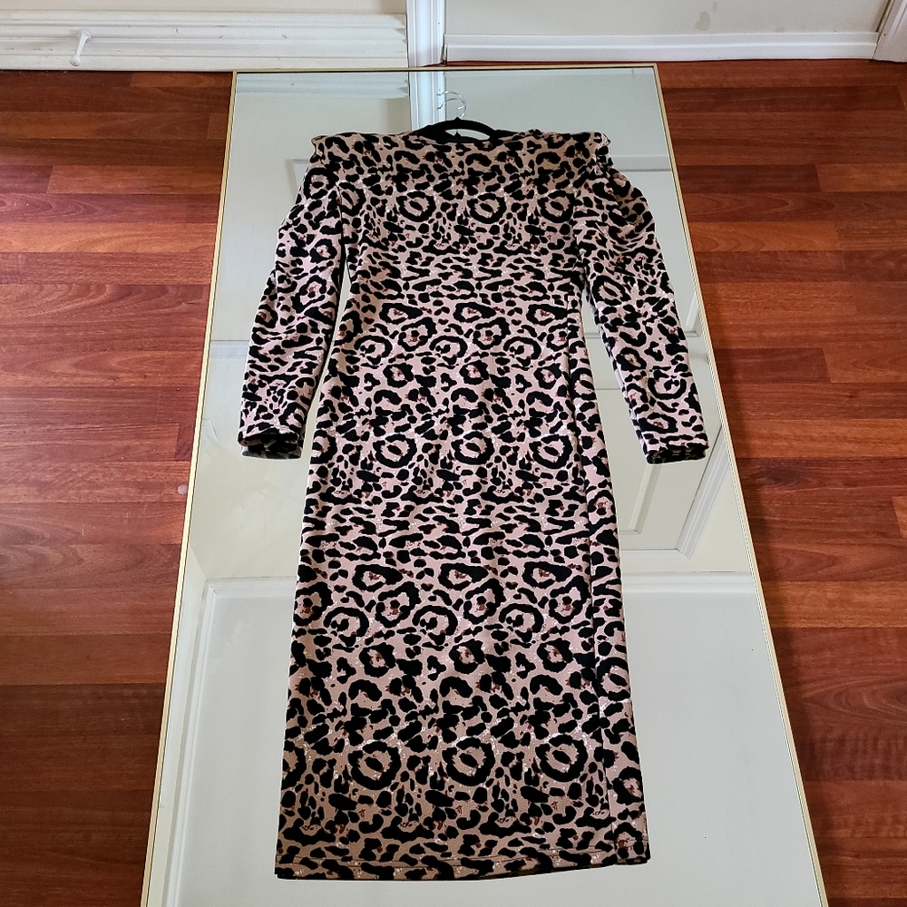 Leopard Midi Dress